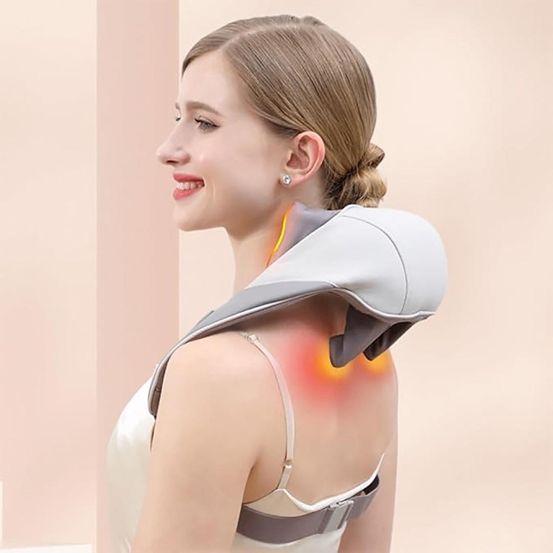 Neck Comfort Pro Massager with Heat Therapy
