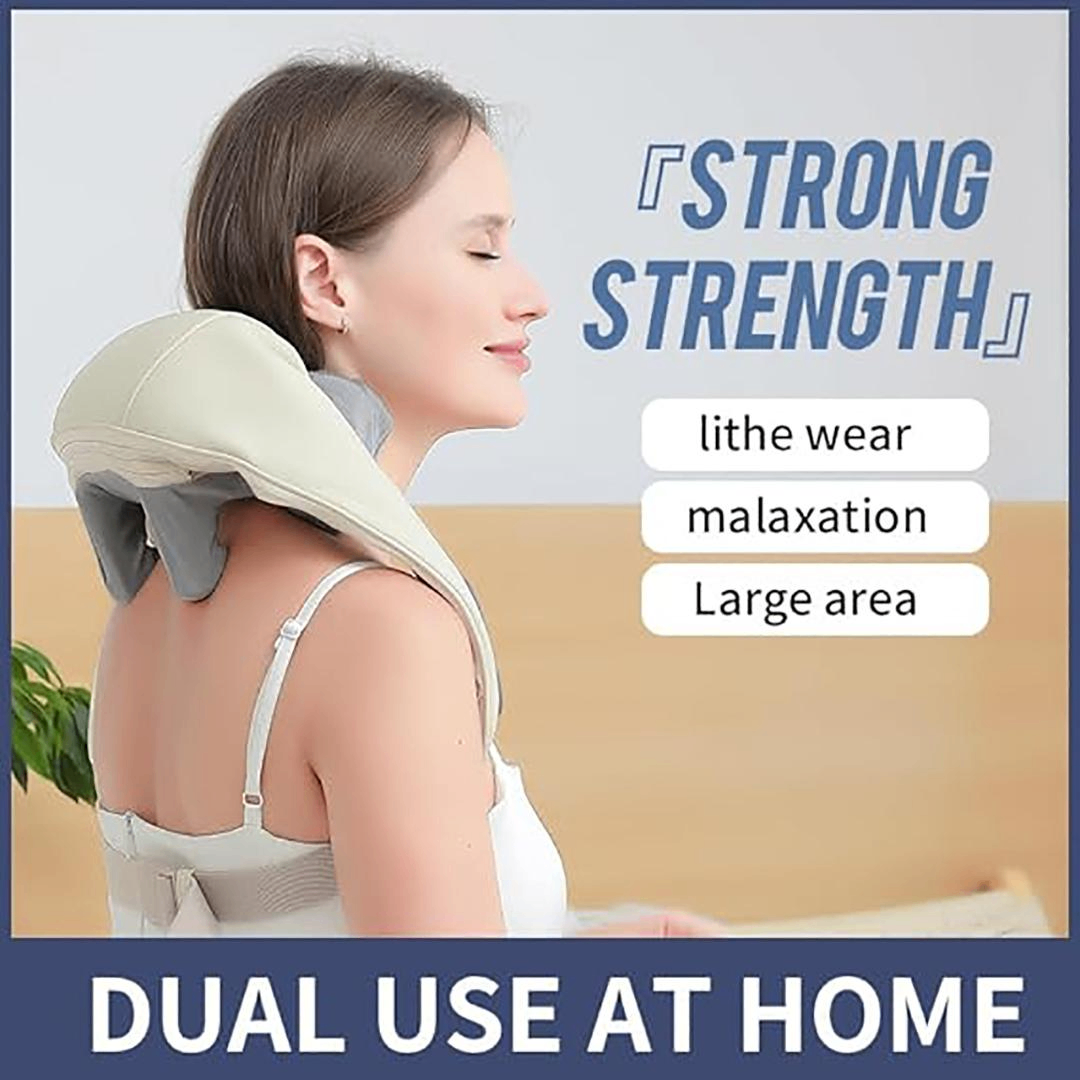 Neck Comfort Pro Massager with Heat Therapy