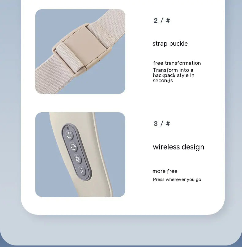 Neck Comfort Pro Massager with Heat Therapy
